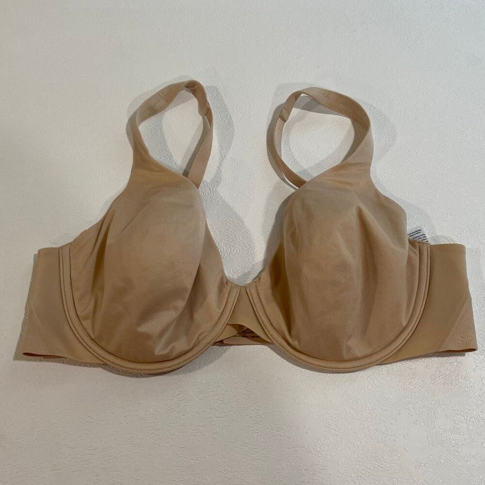 SPANX by Sara Blakely Pillow Cup Full Coverage Bra Nude Size 38C